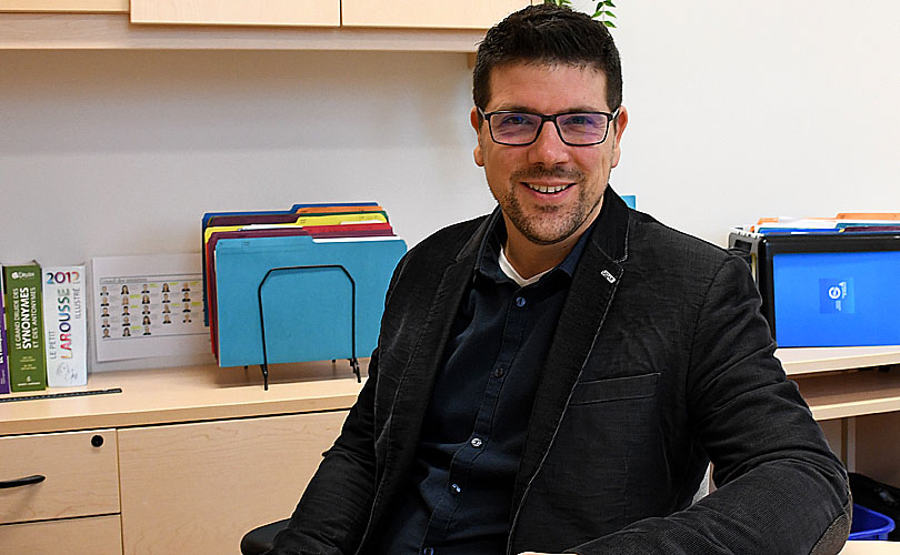 Julien Lambrey de Souza est le nouveau directeur du Service de la formation continue.