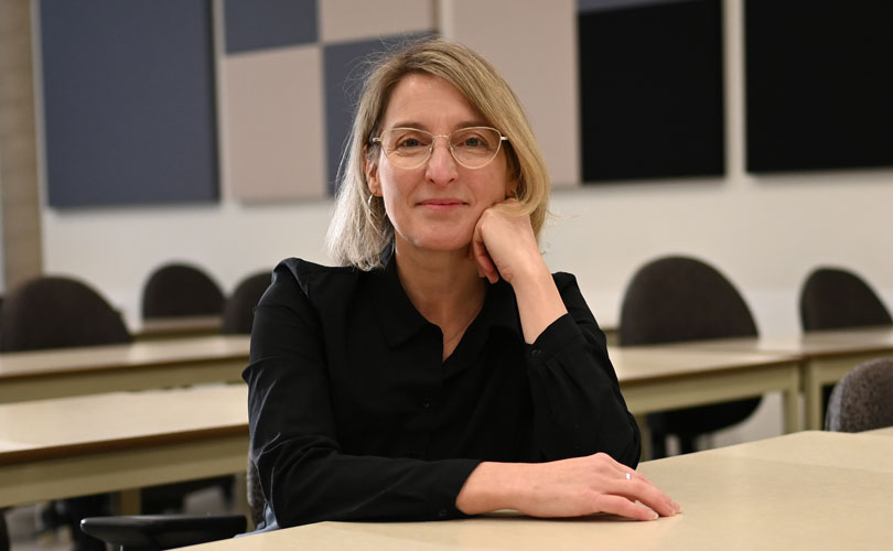 La professeure Lily Lessard est la directrice du réseau PR3CRISA. (Photo : Christian Dumont)