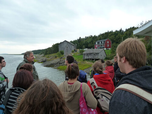 Excursion sur l’île Verte. Photo : Nicolas Beaudry