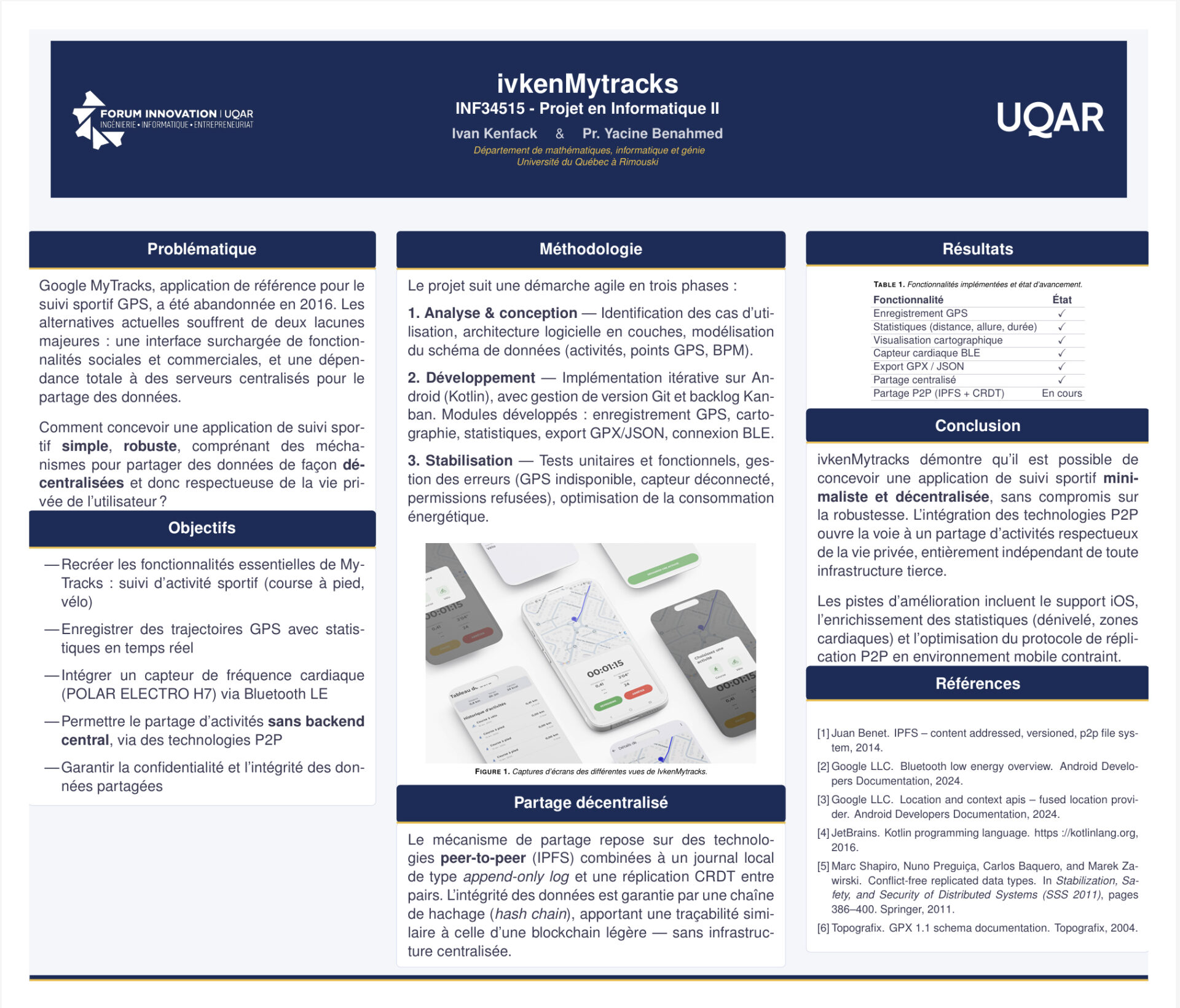 IvkenMytracks – suivi GPS & Partage de données P2P