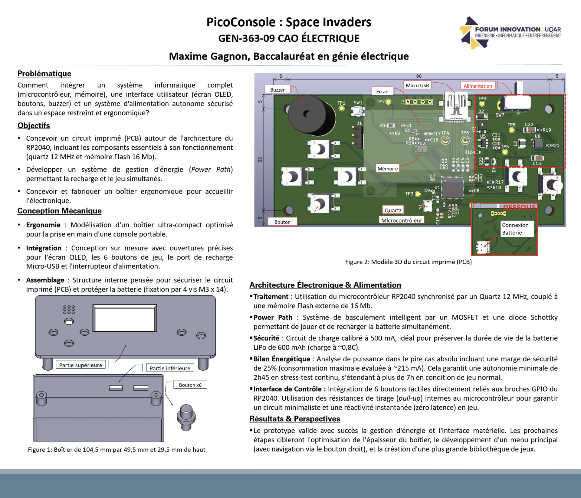 PicoConsole : Space Invaders