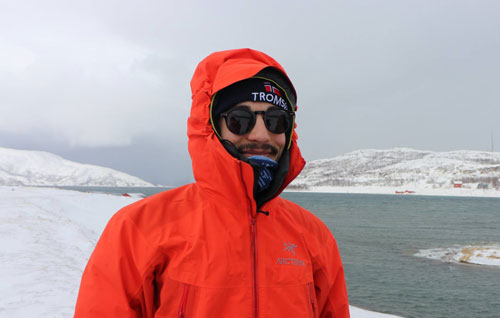 Lors de son échange étudiant à l’Université de Tromsø, Étienne Gariépy-Girouard a eu l’occasion de découvrir plusieurs coins de la Norvège comme les abords du fjord Kaldfjord.